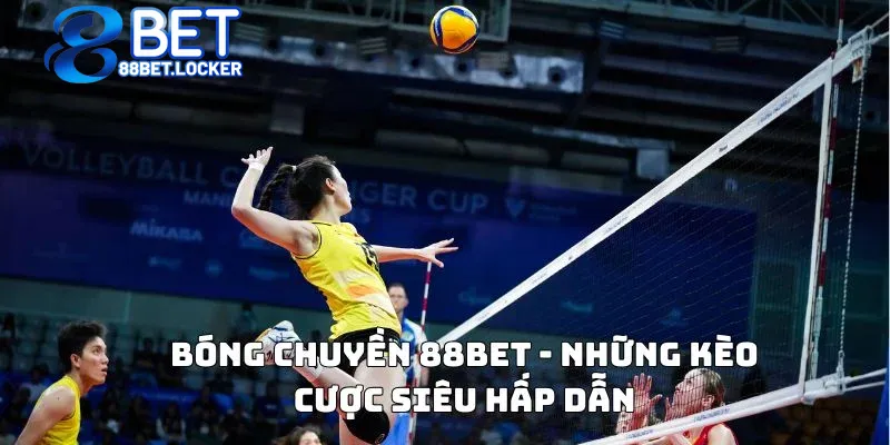 Bóng chuyền 88bet với những kèo cược siêu hấp dẫn